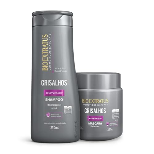Kit Bio Extratus Grisalhos Shampoo e Máscara