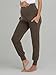 AMPOSH Women's Maternity Pants Stretchy Lounge Workout Sweatpants Casual Loose Comfy Pregnancy Joggers with Pockets(Heather Brown, S)