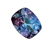 6.95 Ct Montana Bi-Color Change Sapphire in Cushion Cut Rare Collectible Loose Gemstone with Stunning Color Shift Perfect for Custom Jewelry Making Rings, Necklaces & Earrings