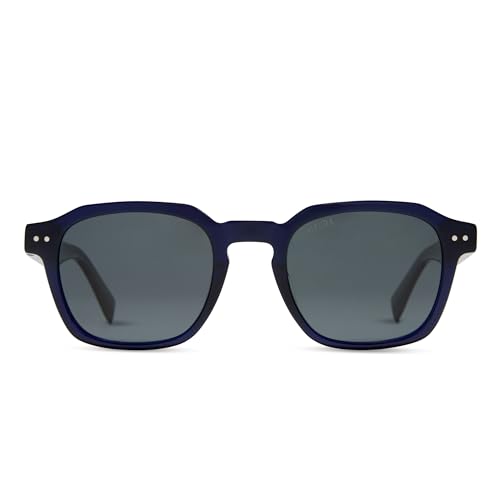 Image of KIAURA Lautner Premium UV400 Polarized Sunglasses, XL & Original Sizes, Shape Memory Acetate Frames, Scratch-Resistant Lenses