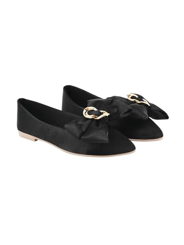 Shoetopia Womens Block Heel Ballet Flats Black (B0CQJVRKJ9) Amazon Price History, Amazon Price Tracker