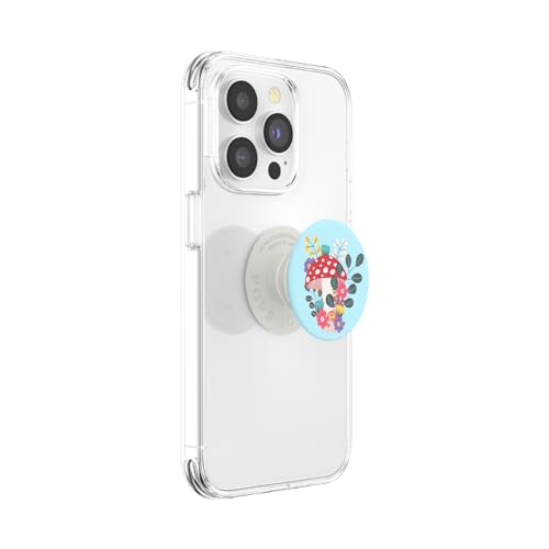 Image of PopSockets Adhesive Phone Grip, Holder, Phone Stand, Mushroom - Shroom Blooms