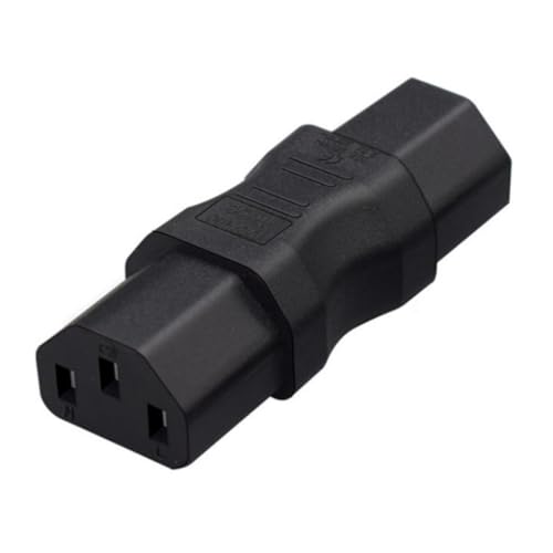 IEC320 C13 to C15 Conversion Power Adapter Blossom C13 to C15 Female Plugs