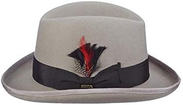 Scala Classico Men's Wool Felt Homburg Hat - Image 6
