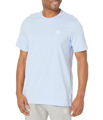 Image of adidas Originals Men's Trefoil Essentials T-Shirt, Blue Dawn, XL