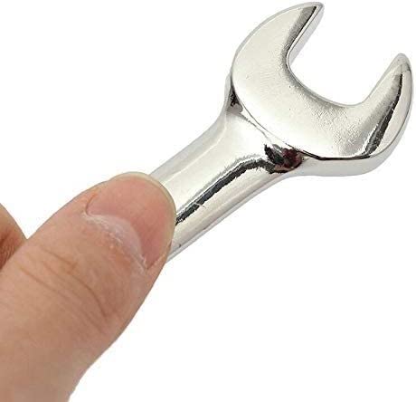Chiave inglese, set di chiavi a cricchetto, chiave ad anello, chiave combinata 10/13/17 mm chiave a cricchetto doppia testa piatta ingranaggio metrico estremità aperta e chiave ad anello (10 mm) ( Col