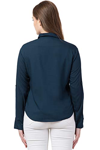 Image of FUNDAY FASHION Women's Rayon Blend Regular Fit Long Sleeve All Purpose Shirt