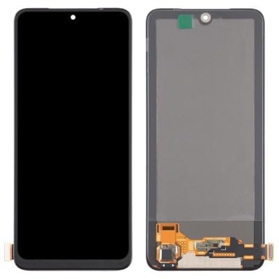 Image of Mobile Glass For LCD Display with Touch Screen Digitizer Display Assembly Full Screen Protector Combo Folder For Xiaomi (Redmi Note 10)