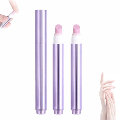 Upgrade 3-in-1 Nail Care Pen,Cuticle Oil Pen for Nails,Cuticle Pusher Pens,Cuticle Pusher Nail Oil Pen with Ceramic Tip,Moisturize Strengthen Brighten Nails Care,for Hangnails,Dry & Damaged Nails (2)