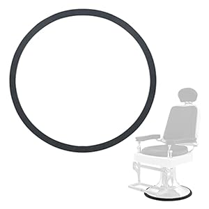 MoyRetty 22.8″ Salon Chair Rubber Base Ring, Salon Equipment Floor Protective Rubber Ring Gasket,Hydraulic Styling