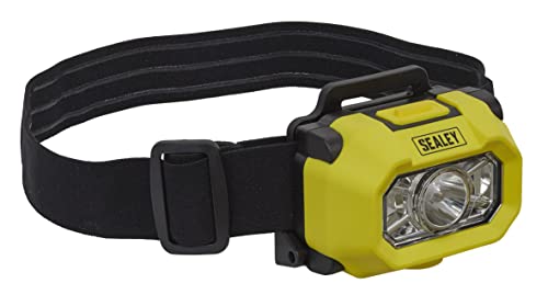 Lampe frontale LED de sécurité Sealey HT452IS XP-G2 CREE évite les risques d'étincelle