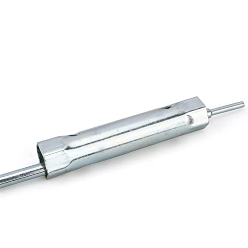 Argerrant 6/7/10PC 8-19mm 6-22mm Juego de Llaves tubulares métricas Barra de Tubo Llave de bujía para reparación de plomada automotriz Acero de Doble Extremo (Color : 10pcs) Cover