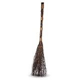 Witches Broom 36” – Witch Broomstick Halloween Costume Accessory & Decoration | Hocus Pocus Broom Prop | Wicked Witch Broomstick Decor for Halloween Displays