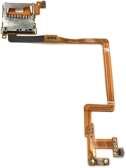 SD Card Slot Cable SD Card Slot Buttons L/R Trigger Volume Flex Ribbon for DSi NDSi