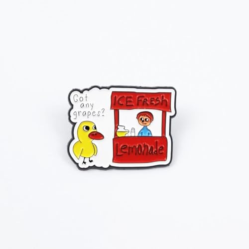Image of Cute Enamel Pins Cartoon Lapel Pin Brooch Badge for Backpack Jackets Funny Tiger Pins for Gift Anime Enamel Pin for Clothing Hat Decoration