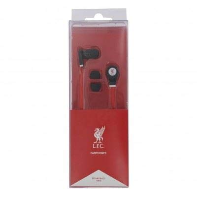 Liverpool FC Red And Black Earphones LFC Official Store