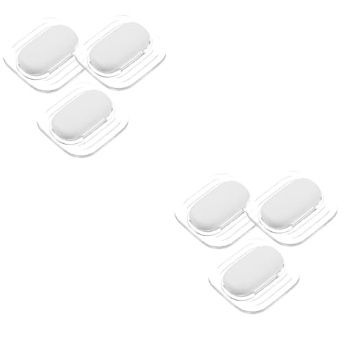 ULTECHNOVO 2 Juegos Almohadilla De Choque Peine Artilugio Expansor Borla Protector De Pared Protector Muebles Protector De Pomo De Puerta Tope De La Puerta Del Frigorífico 3 Piezas * 2