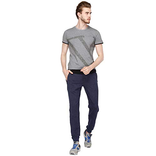 Image of Van Heusen Men Athleisure Quick Dry Regular Fit Joggers - Media Pocket, Drawstring Waist