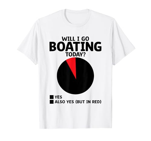 Andrò in barca oggi Paddle Boat Maglietta