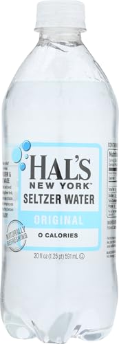 Hal's New York, Original Seltzer, 20 Fl Oz