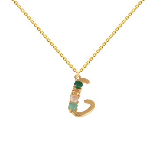 Pendentif collier doré initiale G en or 24 carats à offrir
