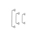 Flat Surface Barbell 16G Staple Barbell 12mm Surface Piercing Jewelry 16mm Staple Surface Tragus Piercing 14mm