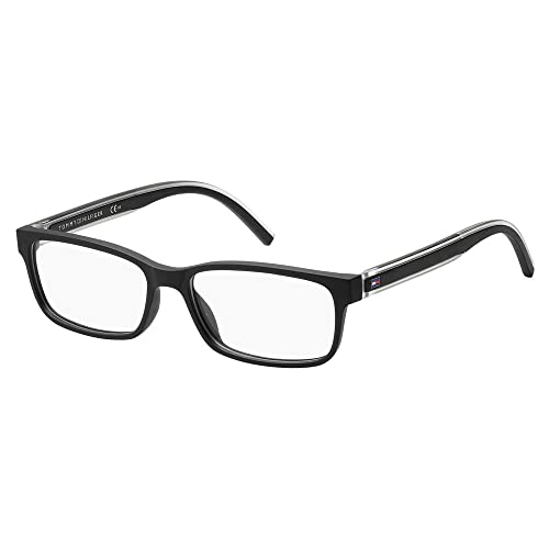 Tommy Hilfiger frame (TH-1495 807) Acetate Matt Black - Transparent Crystal