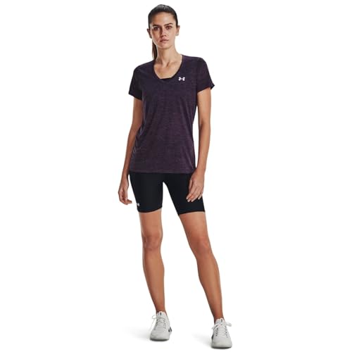 Image of Under Armour Womens Tech V-Neck Twist Short-Sleeve T-Shirt