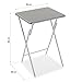Versa Lyon Mesa Plegable pequeña para la Cocina, la terraza o el...