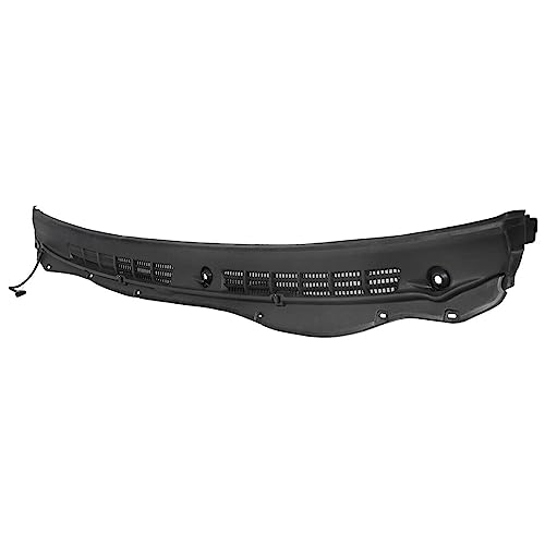 GMLFO Windshield Wiper Cowl Grille Vent Panel Fits (Plastic, Black)