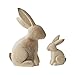 Wooden bunnies