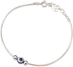 Evil Eye Bracelet for Women | Pure 925 Sterling Silver Women Nazariya Bracelet | Stylish, Trendy, Adjustable & Comfortable for Everyday Wear | Gift for Girlfriend & Wife