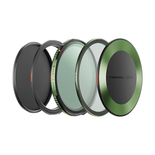 Freewell x Brandon Li 67mm �� ND/CPL �x�[�V�b�N�L�b�g 1-10�X�g�b�v ND32�A�t�����g&���A�L���b�v�A67mm�x�[�X�����O�A���C+�r�f�I&�ʐ^�p���b�N�t�B���^�[