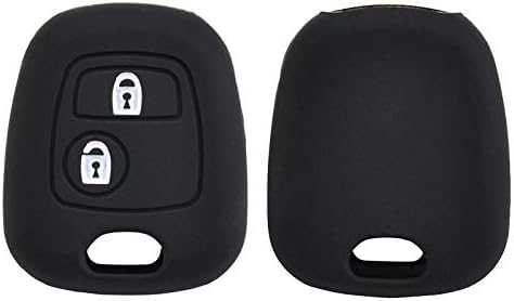 Étui clés carte Peugeot 107 206 307 cache clé voiture télécommande plip