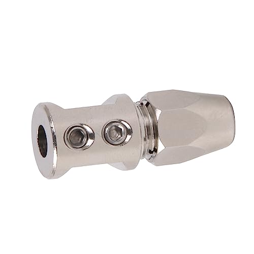 logyues Fielect Flex Collet Coupler for 5mm Motor Shaft w/ 4mm Flex Shaft Flexible Coupling RC Boat