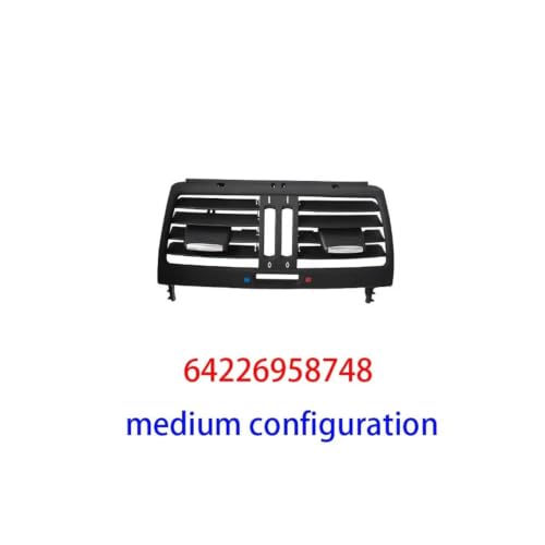 Rejilla de ventilación de CA central con ajuste preciso para salpicadero de BMW X5 y X6 2
