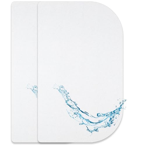 Lovely Hippo Matratzenschoner 50x89-100% Wasserdicht – kompatibel mit Babybay Maxi, Boxspring, Comfort und Comfort Plus – Wasserdichter Matratzenschoner Beistellbett (2, 50 x 89 cm)
