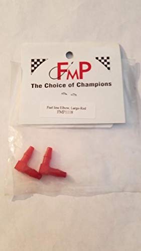 Fortune Model Products Fuel Line Elbow. Large Red FMP1118
