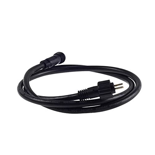 Ellumiere 12 Volt Low Voltage Garden Lighting Cable, Plug and Play System (2 metre Cable)