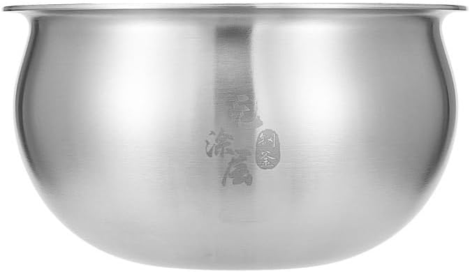 Electric Rice Cooker Inner Pot Compatible For Supor 5-liter Spherical Pressure Cooker Inner Pot 304 Steel Container Replacement Inner Pot Kitchen Tools Rice Cooker Parts