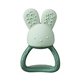 b.box(ビーボックス) うさぎ 冷やす 歯固め 握りやすい シリコン 出産祝い 上段食洗機OK 【b.box正規品】 【ドリンクボトルハンドル】 セージ