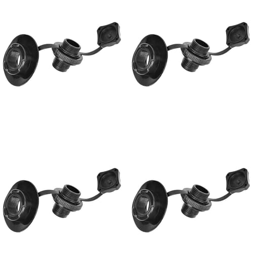 Aurgiarme 耐久性のあるエアマウスピース4個、排水交換修理部品、ボートアクセサリー