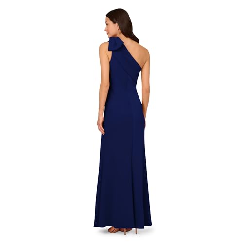 Image of Adrianna Papell Women's Stretch Crepe Long Dress