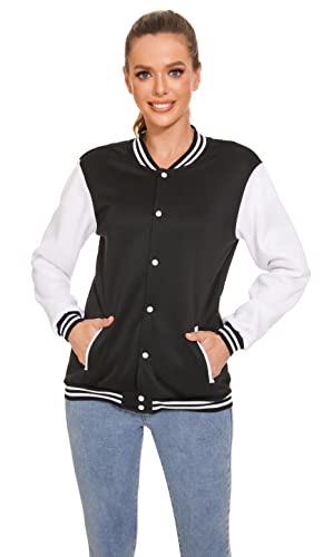 Image of Yuji Itadori Women Varsity Jacket Baseball Lightweight Outwear Fleece Coat Button Down Clothes