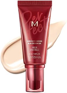 [MISSHA] M Perfect Cover BB Cream RX SPF42/PA+++ (No. 21 Light Beige) 50ml/1.69fl.oz.