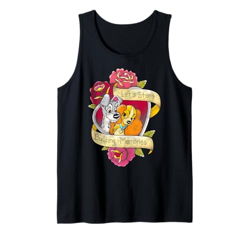 Débardeur La Belle et le Clochard Disney top coton anti-chaleur