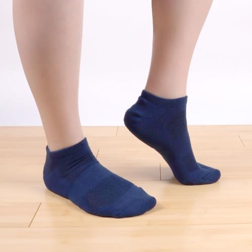 Image of Women's Rayon from Bamboo Fiber Ultra Breathable Superior Wicking Athletic Ankle Sports Socks