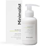 Minimalist 6% Extrait d'avoine Laver doux visage pour sensible, sec & La peau déshydratée L'acide hyaluronique procure une hydratation & Hommes 4 C'est vrai. / 120 ml