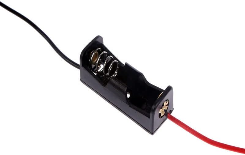 Miniatura 5 de BKAEIMSTWR Soporte de batería A23 de 12 V, 10 soportes de batería de 12 V, soporte de batería de 23 A 12 V, caja de batería de 23 A 12 V con cables