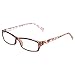 Kerecsen Reading Glasses 5 Pairs Fashion Ladies Readers Spring Hinge with Pattern Print Eyeglasses for Women (5 Pack Mix Color, 2.5)